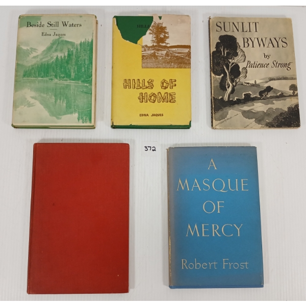 LOT OF 5 - PUBLICATIONS - INCL "BEHIND THE  LOG" B.J. PRATT