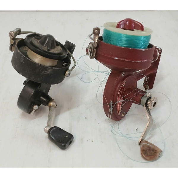 LOT OF 2 - DAM QUICK JUNIOR & C.A.P. FISHING REELS