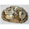 Image 2 : TIBETAN KAPALA RITUAL MASK - TORTOISE SHELL