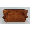 Image 5 : WOVEN WOOD GATHERING BASKET