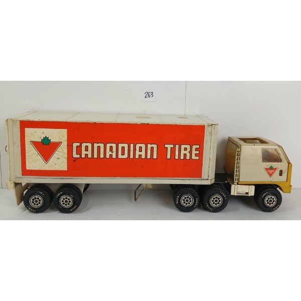 TONKA PRESSED STEEL CANADIAN TIRE DELIVERY TRUCK