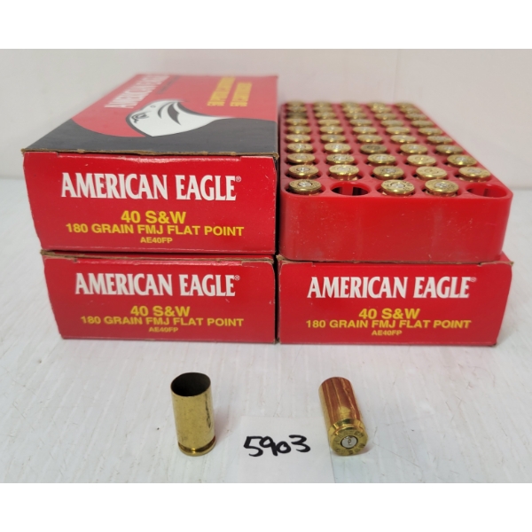 BRASS: 200X AMERICAN EAGLE .40 S&W
