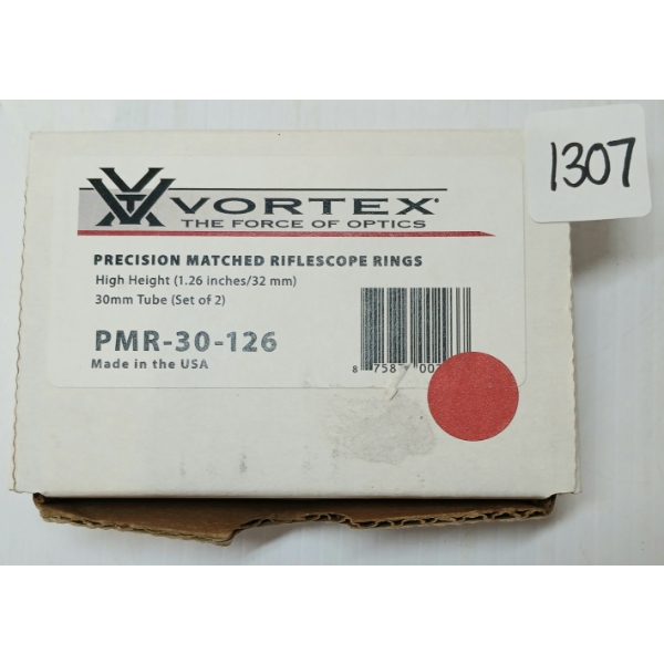 VORTEX PMR SCOPE RINGS - 30 MM - 1.26 IN TALL
