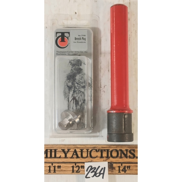 LOT OF 2 - BLANK FIRING DETACHMENT & BREECH PLUG