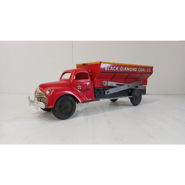 WALT REACH TIN WIND UP BLACK DIAMOND COAL CO. TRUCK