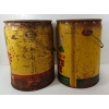 Image 4 : LOT OF 2 - WHITE ROSE MOTOR OIL CANS - 5 GAL
