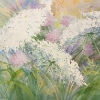Image 2 : QUEEN ANNE'S LACE STUDY BY FREDA WRENCH (PRS CDN ARTIST) - WATERCOLOUR ON PAPER