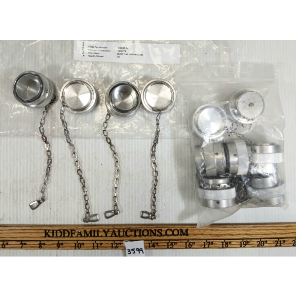 LOT OF 10 - SAFRAN DUST CAPS