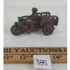 Image 1 : CAST IRON CRASH CAR MOTORCYCLE 