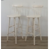 Image 1 : PAIR OF SPINDLE BACK BAR STOOLS