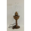 Image 3 : COPPER LANTERN STYLE LAMP W/ CHIMNEY