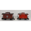 Image 3 : LOT OF 2 - BACHMANN MODEL TRAIN CARS - INCL  SANTA FE & DENVER