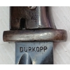 Image 4 : WWII GERMAN K98 DURKOPP BAYONET W/ SCABBARD & FROG