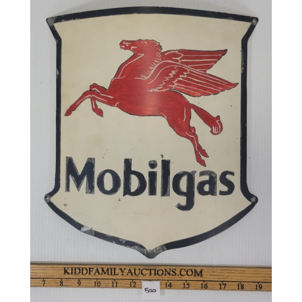 MOBILGAS - HAND-PAINTED - SST SIGN