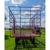 Image 4 : JOHN B. M. MFG BALE THROWER WAGON