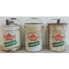 Image 1 : LOT OF 3 - SUPERTEST LUBRICANTS 5 GAL & FUEL CANS 