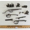 LOT OF 10 - MISC FIREARM PARTS - INCL BRITISH BROAD ARROW