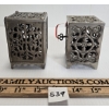 Image 3 : LOT OF 2 - CAST COIN DEPOSIT SAFES