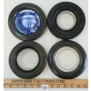 Image 2 : LOT OF 4 - DOMINION & GOODYEAR TIRE ASH TRAYS