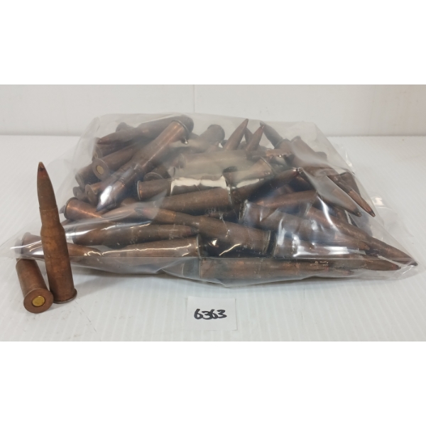 AMMO: APPROX 50X 7.62R MILITARY RNDS