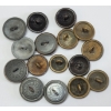 Image 2 : LOT OF 16 - WWI GERMAN UNIFORM BUTTONS