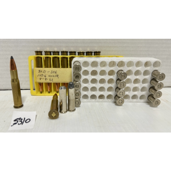 AMMO: 15X MIXED .357 MAG, 10X .30-30 WIN - RELOADS 