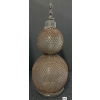 Image 1 : UNKNOWN - SELTZAGEN BLOWN GLASS DOUBLE GOURD - SELTZER BOTTLE