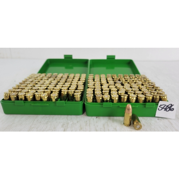 AMMO: 200X MIXED 9MM - 115GR - FMJ - RELOADS