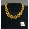 Image 2 : CHUNKY GOLD TONE CHOKER NECKLACE