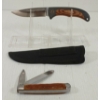 Image 3 : LOT OF 2 - BROWNING MODEL 815 FIXED BLADE KNIFE & POCKET KNIFE