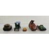 Image 4 : LOT OF 5 - TIN CARS & TANK MODELS, BATMOBILE & MICKEY MOUSE FIRE TRUCK