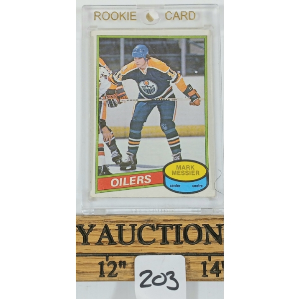 1980-81 OPC #289 EDMONTON OILERS MARK MESSIER ROOKIE CARD