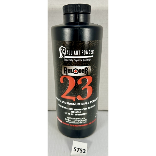 POWDER: 1 LB ALLIANT RELOADER 23