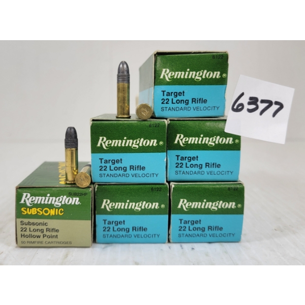 AMMO: APPROX 275X REMINGTON .22 LR 