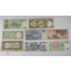Image 2 : LOT OF 8 - WORLD BANKNOTES - INCL NETHERLANDS, KOREA & CAMBODIA, ETC.