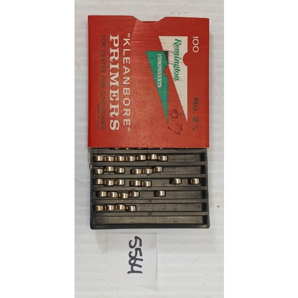 PRIMERS: APPROX 67X REMINGTION KLEANBORE NO. 2 1/2