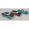 Image 2 : LOT OF 3 - DEPARTMENT 56 FORD MODEL CARS - INCL 1955 FAIRLANE & COUNTRY SQUIRE