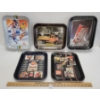 Image 1 : LOT OF 5 - COCA-COLA TRAYS