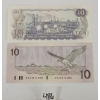 Image 2 : LOT OF 2 - 1971 & 1989 CDN $10 BANKNOTES