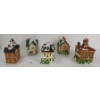 Image 3 : JOB LOT - HOLIDAY COLLECTIONS PORCELAIN HOMES & ACCESSORIES - INCL RESTAURANT, SCHOOL, ETC