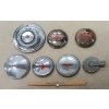Image 1 : LOT OF 7 - HUBCAPS - STUDEBAKER, HUMMER, PONTIAC CHIEF, ETC
