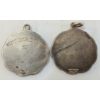 Image 2 : LOT OF 2 - 1927 MEN'S DOUBLE CANOE & SCULL SILVER MEDALS