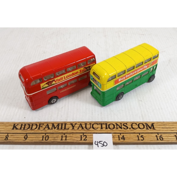 LOT OF 2 - CORGI DIECAST LONDON TRANSPORTS