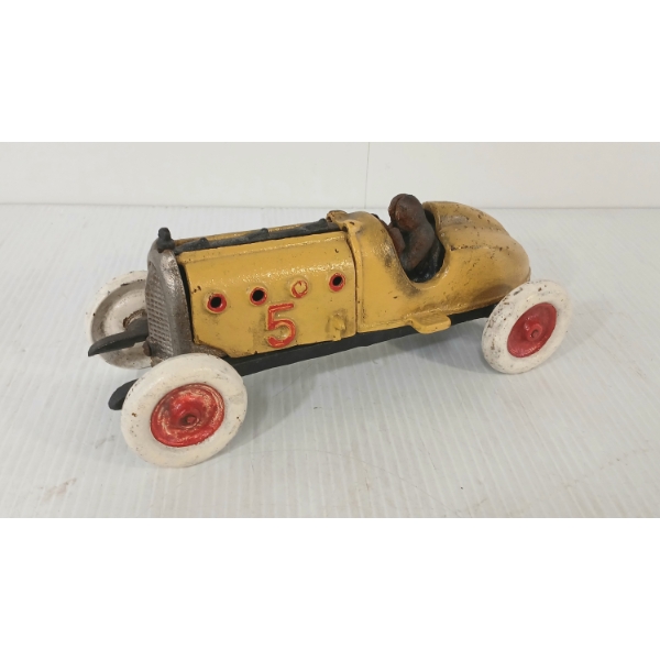 CAST IRON RACE CAR NO. 5