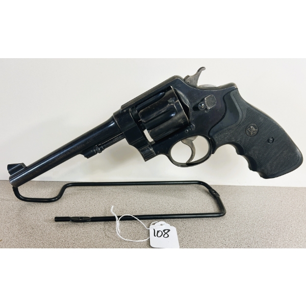 SMITH AND WESSON HAND EJECTOR IN .455 COLT - RESTRICTED