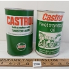 Image 3 : LOT OF 2 - CASTROL FLEET & MOTOR OIL FIBRE QT CANS