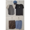 Image 3 : LOT OF 5 - MEN'S T-SHIRTS, SHORTS & HAT - MFG CLASSIFIED, ALL-DAY APPAREL, LIFETIME & POLER