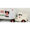 Image 7 : MINNITOYS PRESSED STEEL HEINZ TOMATO JUICE TRANSPORT TRUCK & TRAILER