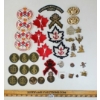 Image 1 : JOB LOT - CDN MILITARY BADGES & PINS - INCL ARMY SWIM INSTRUCTOR, INTELLIGENCE CORP, ETC