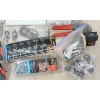 Image 3 : JOB LOT - MASTERLOCKS, SAFETY GLASSES, MISC SOCKETS, HUSKY TOOL CHEST, HAND TOOLS, ETC